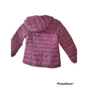 Childs Lightweight Water-Resistant Packable Hooded Puffer Jacket